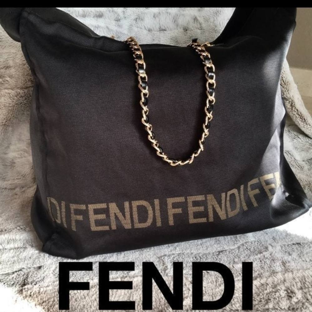 Authentic #Fendi tote bag is in good condition